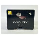 NIKON Coolpix S210 Digital Camera NEW