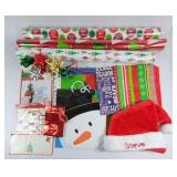 Christmas Wrapping Paper, Bags, Tags, Hat+ (22)