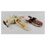 Star Wars X-34 Landspeeder & X-Wing Fighter