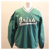 Notre Dame Irish V-Neck Pullover Windbreaker XL