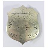 Hotel Cooper Bell Boy Badge