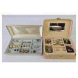 Costume Jewelry Earrings, Watches, Pins +