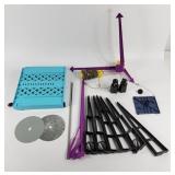 Adjustable Locker Shelf, Toy Launch Pad Pieces+