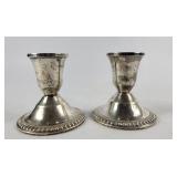 Duchin Sterling Weighted Candlestick Holders