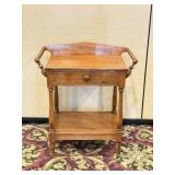 19th Century Wooden Spindle Arm Wash Stand