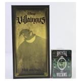 Disney Villainous Game & Villains Playing Cards