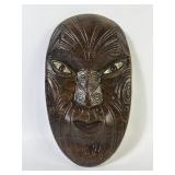 Vintage Maori NZ Tribal Mask Tourist Souvenir