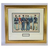 ï¿½1899 U. S. Navy Uniformsï¿½ Hand Colored Print