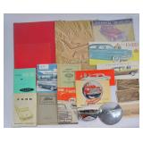 Ford Thunderbird+ Manuals, Postcards, Emblems (20)