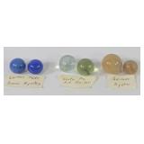 German Agates & Sante Fe R.R. Boiler Marbles
