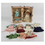 Ginny Doll w/ Wardrobe Trunk & Clothes