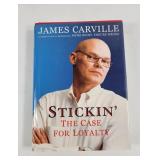 'Stickin'' Signed By James Carville (2000)