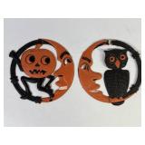1920ï¿½s German Die Cut Pulp Halloween Decor