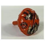 U.S. Metal Toy Co. Halloween Rattle Noisemaker