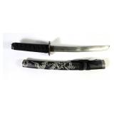 Japanese Silver Dragon Tanto Dagger