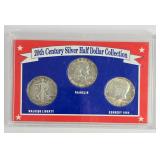 20th Century Silver Half Dollar Collection Set