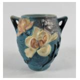 Roseville Magnolia Double Handle Pottery Vase