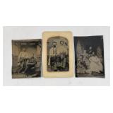 Antique Tintype Photographs (3)