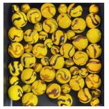 Moon Marbles Bumblebee Marbles 7/8' (53)