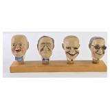 Achatit Political Caricature Wine Stoppers