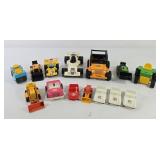 Tonka, Fisher-Price, Buddy L Die-Cast Cars +