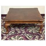 Chippendale Style Claw Foot Coffee Table