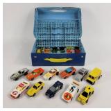 Matchbox, Hotwheels+ Die Cast Toy Cars w/ Case