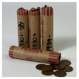 1910ï¿½s-30ï¿½s U.S. Wheat Pennies (157)