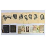 Antique Prayer Cards, Antique Holy Cards & Bibles