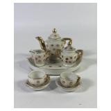 Occupied Japan 10 Pc. Mini Toy Porcelain Tea Set