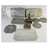 1933 Chicago Worldï¿½s Fair Trivets, Thermometer +