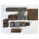 ï¿½Merry Christmasï¿½ + Holiday Letterpress Blocks
