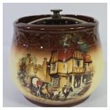 Crown Devon Fieldings Tobacco Jar/Humidor