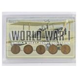 1914-18 WWI Lincoln Wheat Penny Set