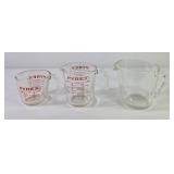 Pyrex Measuring Cups (3)