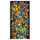 Cat's Eye Solid & Latticinio Core Marbles 5/8'