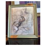 MADONNA + CHILD PRINT, 17" X 20"