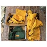 RAIN SUITS, 2XL, XL, M 3 TOTAL