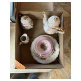 LEFTON TEA SET +PLATES