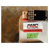 PMC 9MM 1 BOX OF 50, 1 PARTIAL OF 16