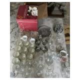 PUNCH BOWL SET + GLASSES