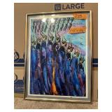 DAVID NLALA NAMBIA ORIGINAL ACRYLICS SIGNED