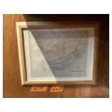 SOUTH AFRICA MAP, 16"X13"