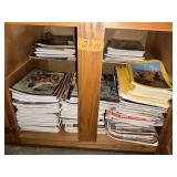 SHELF FULL SAFARI MAGAZINES