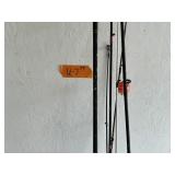 LOT OF 7 FISHING POLES