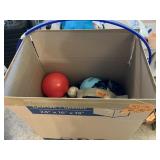 SPORTS EQUIPMENT, FOOTBALLS, GLOVES