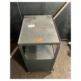 METAL ROLL AROUND CART