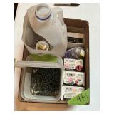 LOT OF METAL AND WOOD SCREWS