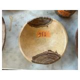 ZULU WOODEN BOWL, 10"X 3"