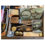 BOX-BIKE PUMP, WOODEN SHOE, ETC